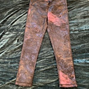 Printed capri leggings